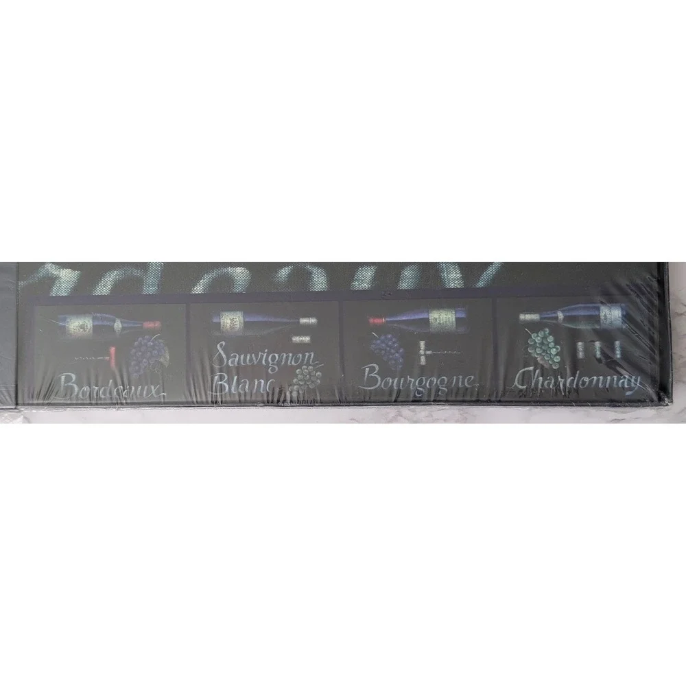 Gifts of Art 4 Placemats Set‎ Cork Backed Wine Bordeaux Sauvignon Blanc New